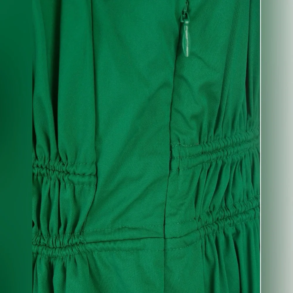 Diane Von Furstenberg Vibrant Green Maxi Dress - Picture 4 of 5